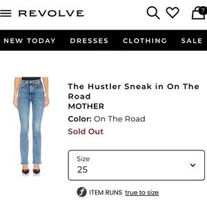 NWOT: MOTHER “Hustler Sneak”, On The Road colorway, sz. 25 (have some stretch!)